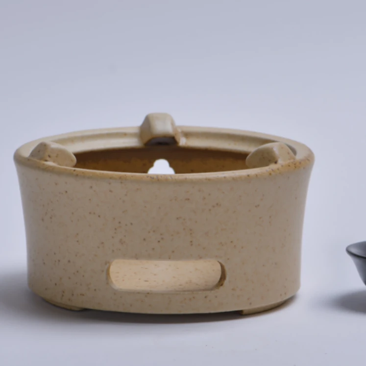 【阿茶】月白釉-灰念-星辰蜡烛炉 茶道配件（灰念0708）