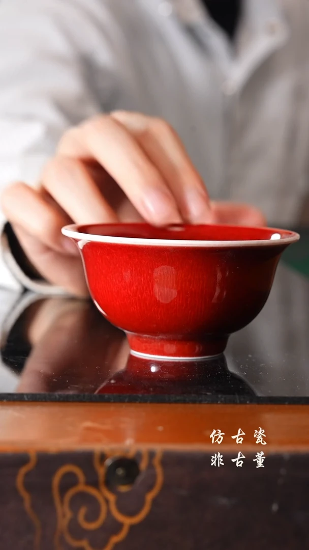 杯手工瓷器，每只不同