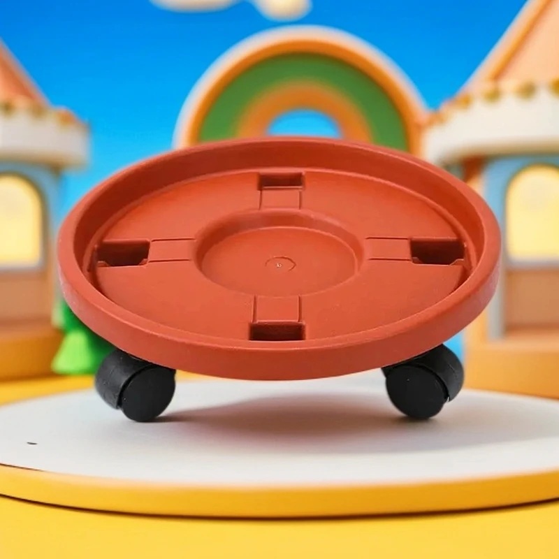 底座花盘花盆花盆花盆移动底座花盆加厚底盘接水托盘托盘塑料带轮