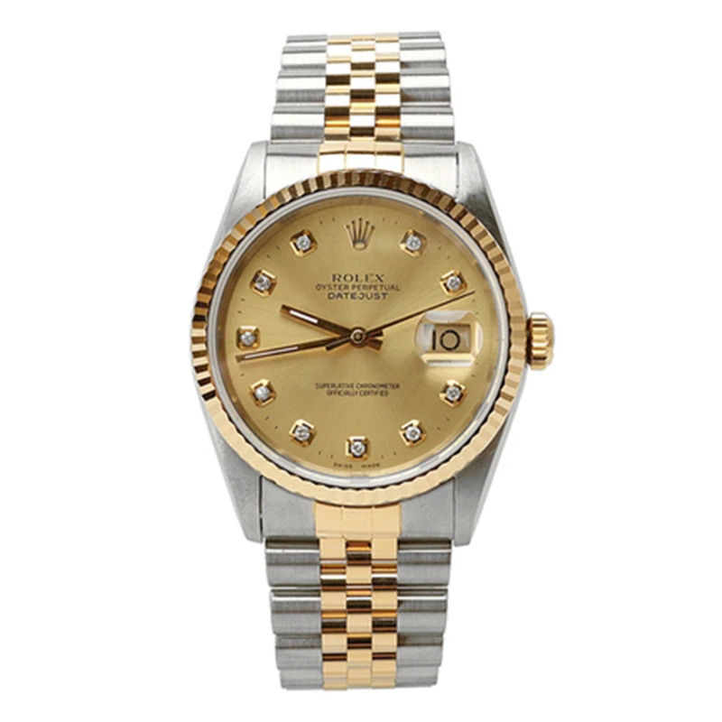 99新 Rolex/劳力士 日志系列36盘自动机械表/后改/单表原盒