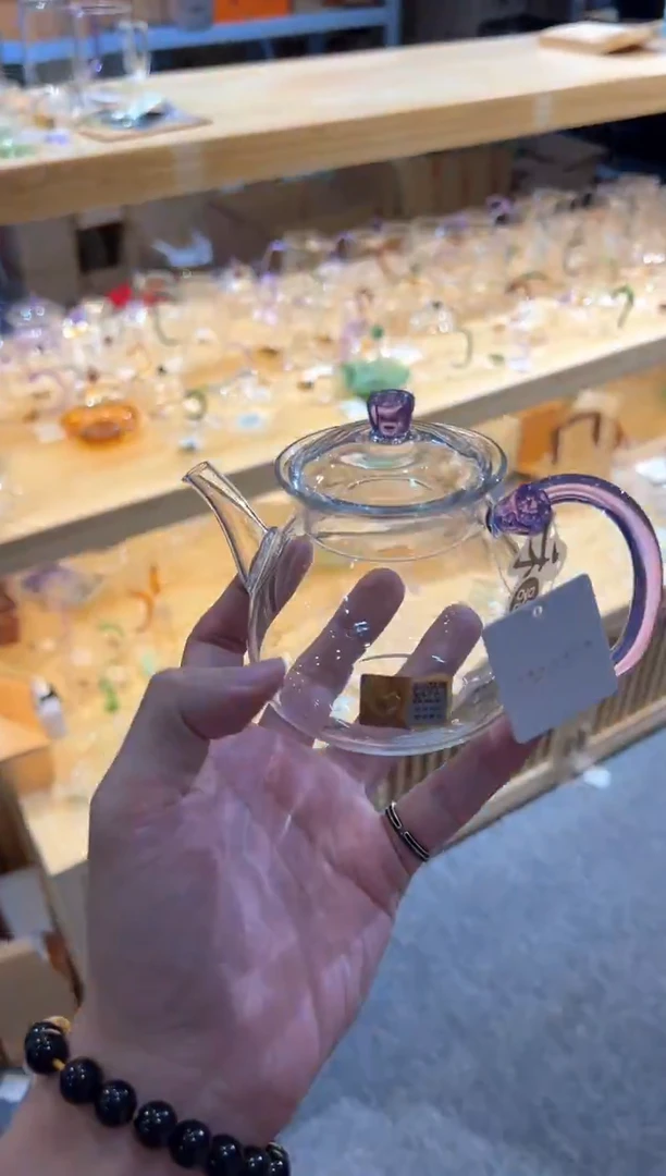 禾器-清莲壶-浅紫色