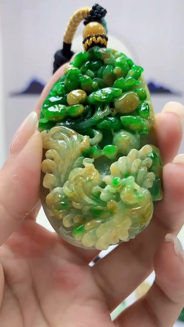 定制翡翠未镶嵌4917ms-毛货16凤凰