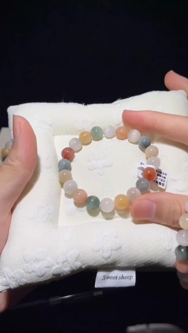 未镶嵌手串水晶17彩兔毛出厂价默认微瑕不退换9+