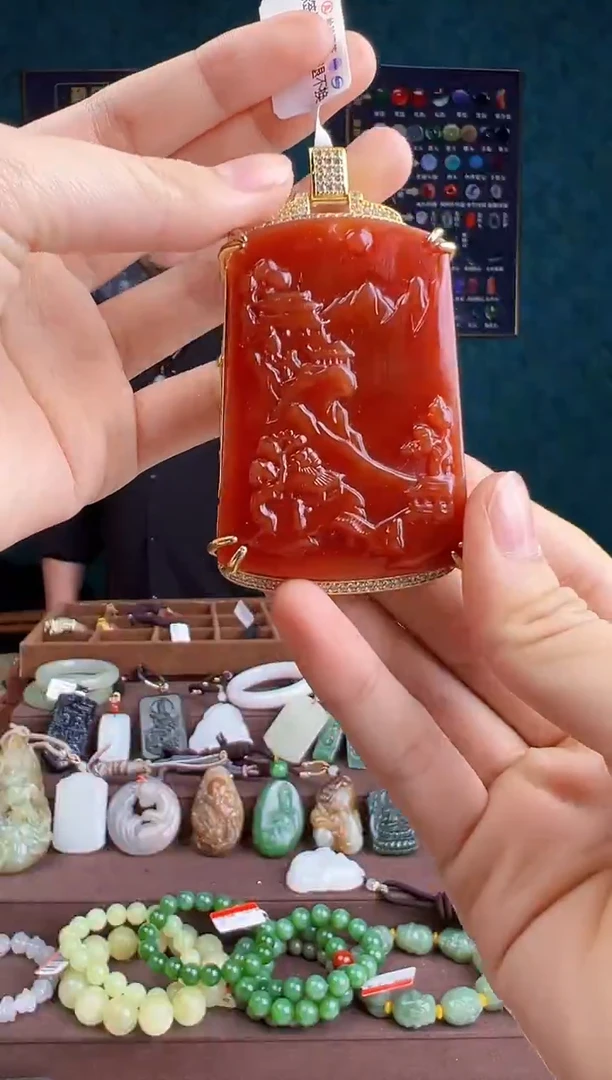 【闪购商品】玛瑙/玉髓颈饰未镶嵌ZZ 拍一发一 多样性发货