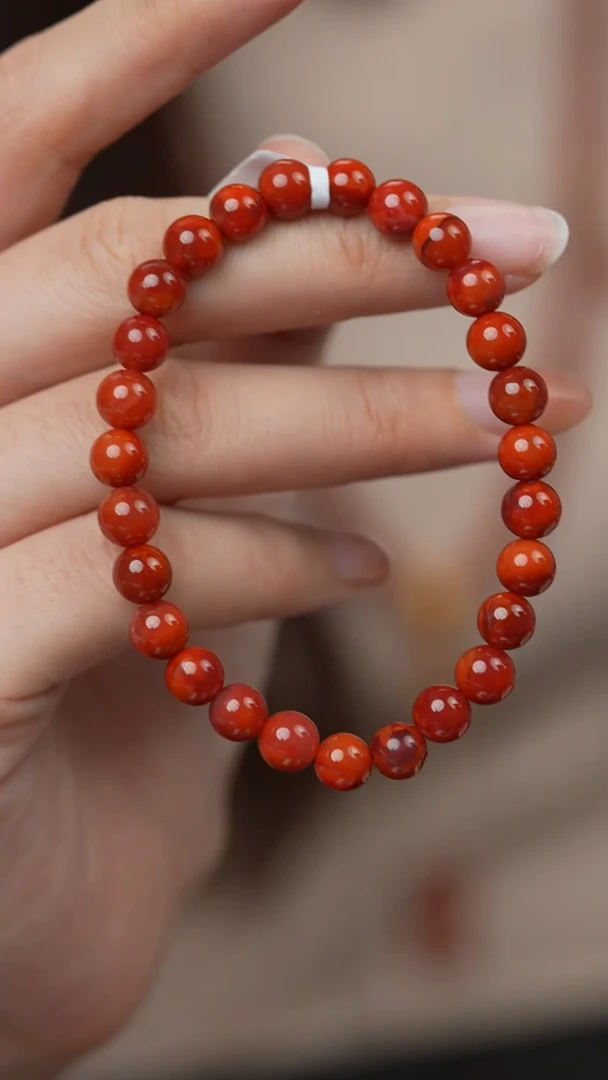 未镶嵌D26(多样性发一件）南红玛瑙单圈