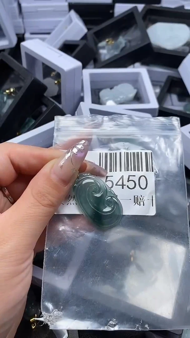 吊坠(不含链)未镶嵌翡翠5450
