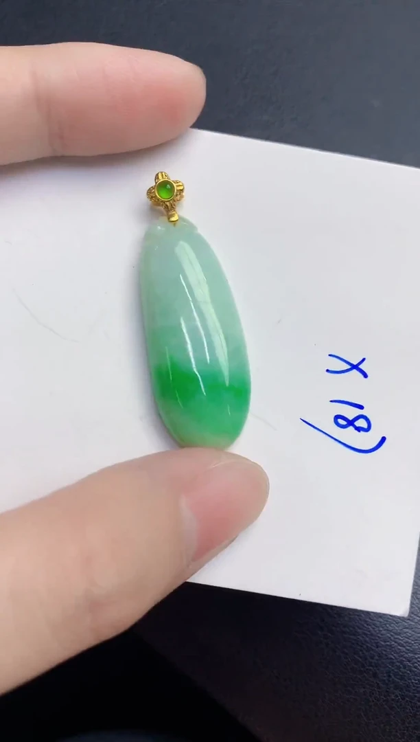 颈饰未镶嵌翡翠天然翡翠缅甸A货