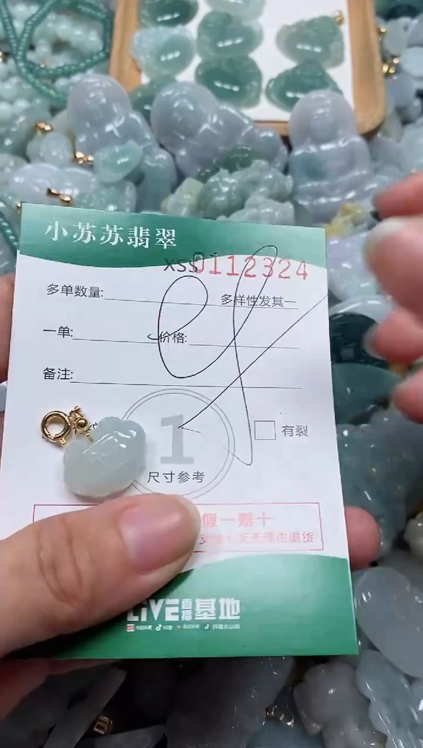 【闪购商品】翡翠颈饰未镶嵌闪购商品0112324