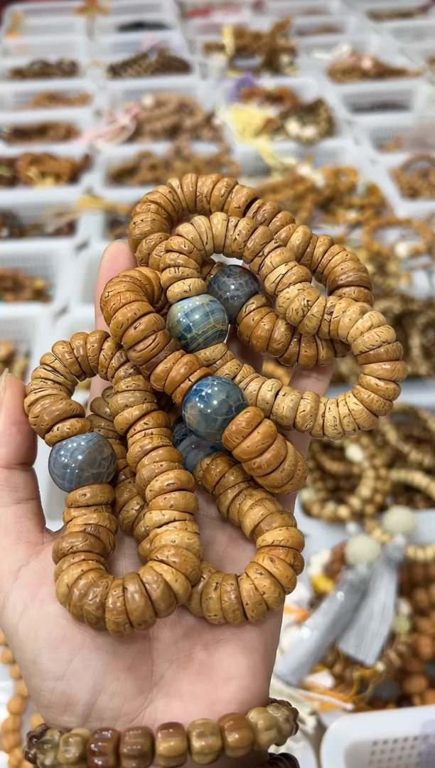 手串桃核卡14mm桃核 寒露密 单圈手捻【多样发】