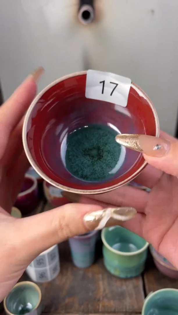 【闪购商品】摆件钧瓷手工茶器窑变