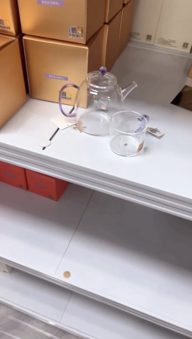 禾器宴臣壶浅紫色送清禾杯浅紫一只
