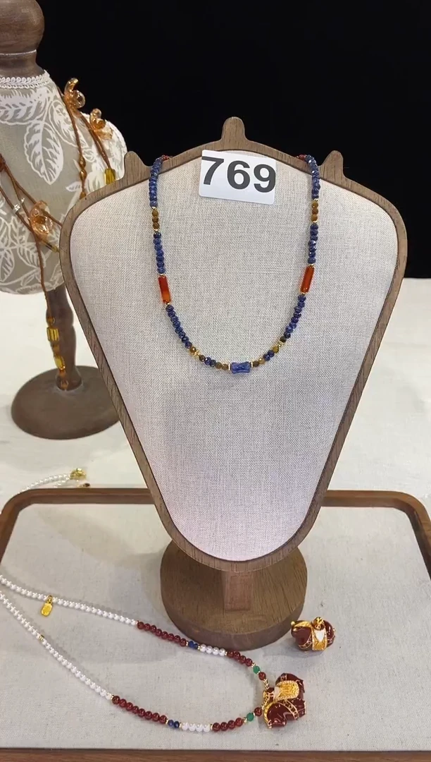 项链钛钢淡水珍珠769