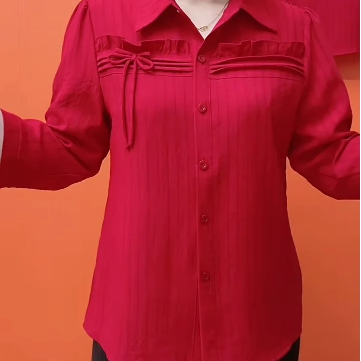 高级设计感蝴蝶结开衫2025夏季新款时尚妈妈宽松百搭休闲气质上衣