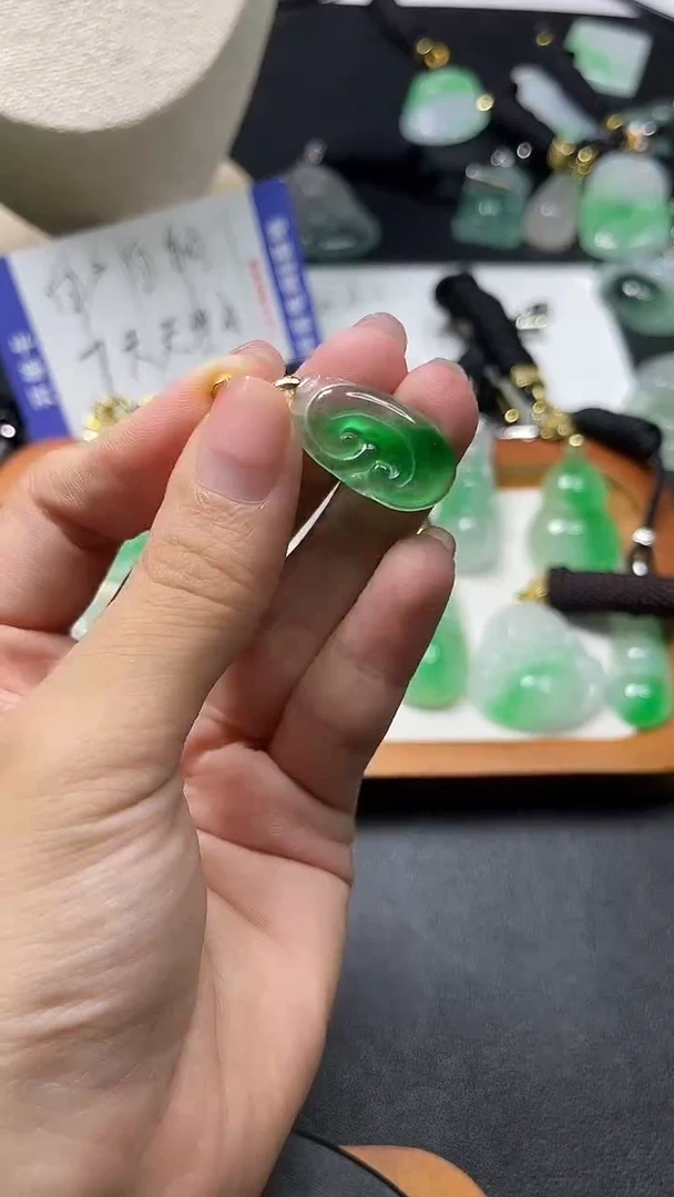 颈饰未镶嵌翡翠所见即所得 一图一物