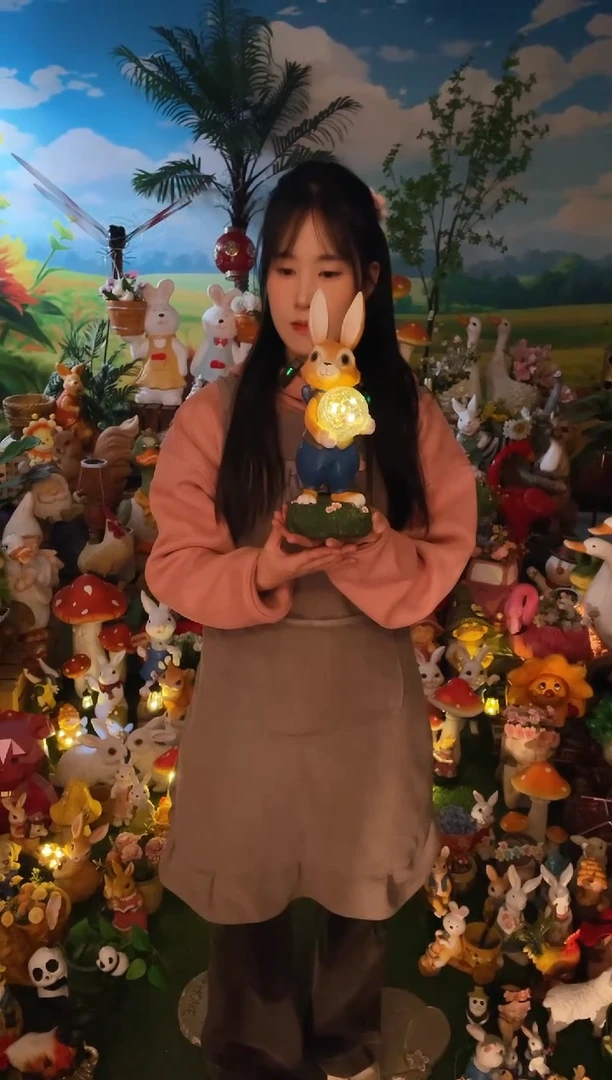 【闪购商品】红陶花园庭院摆件&000&