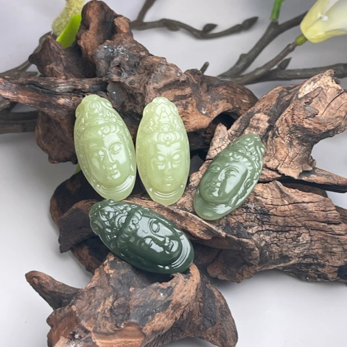 菲菲珠宝好~和田玉吊坠-多样性发一