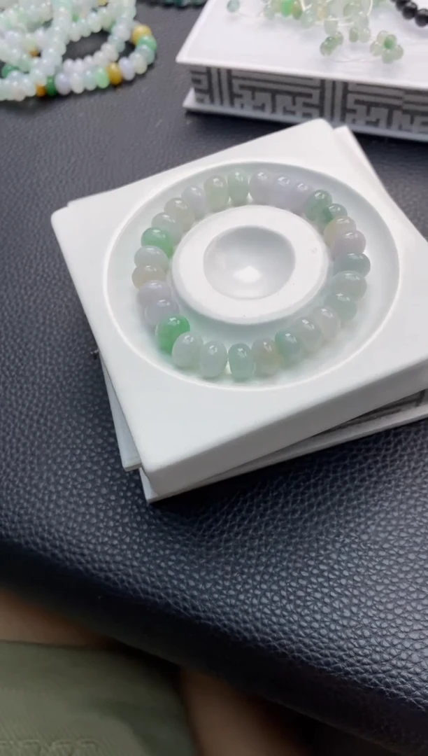 未镶嵌手串翡翠25天然A货翡翠手串多样性发其一