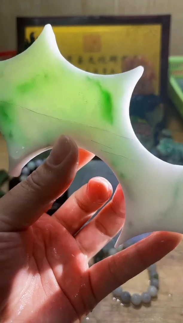 未镶嵌挂件翡翠A货常璀6893