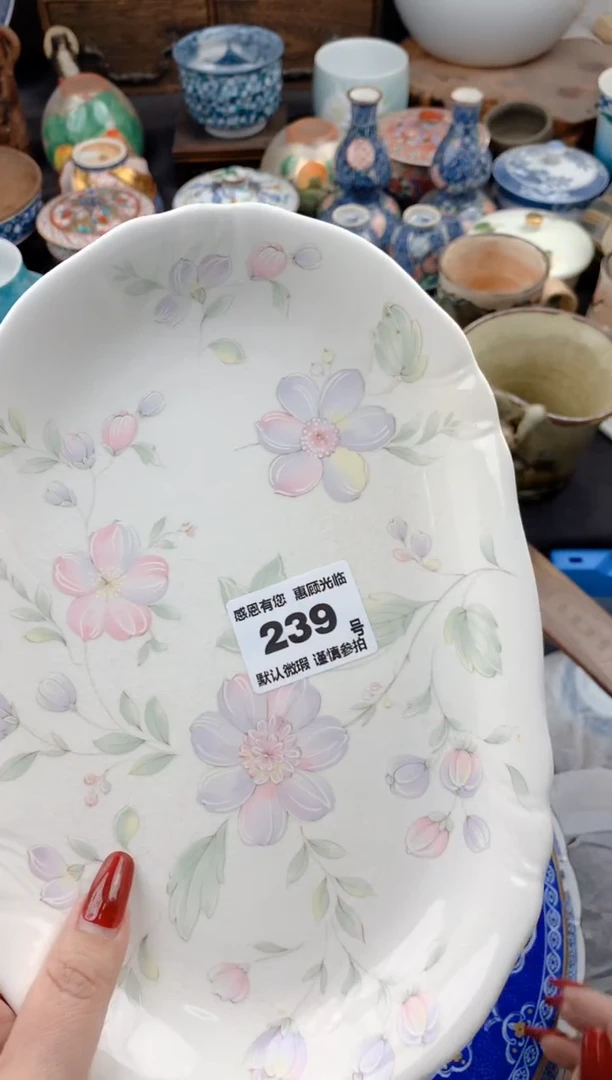 【闪购商品】瓷片239号九姑娘工艺品瓷器