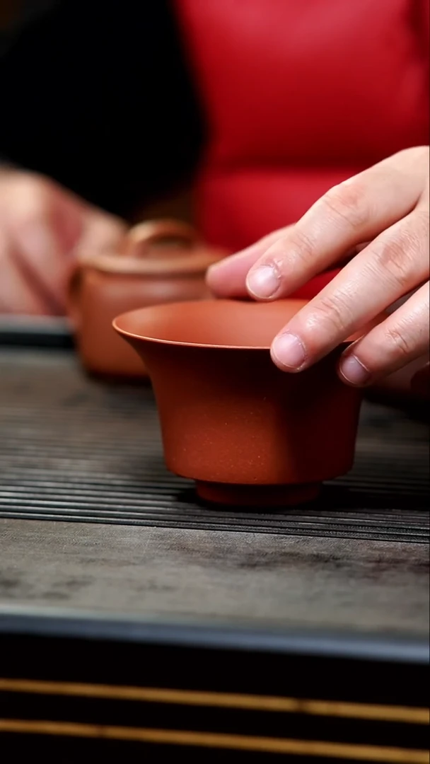 【闪购商品】紫砂茶壶06-红降坡大碗