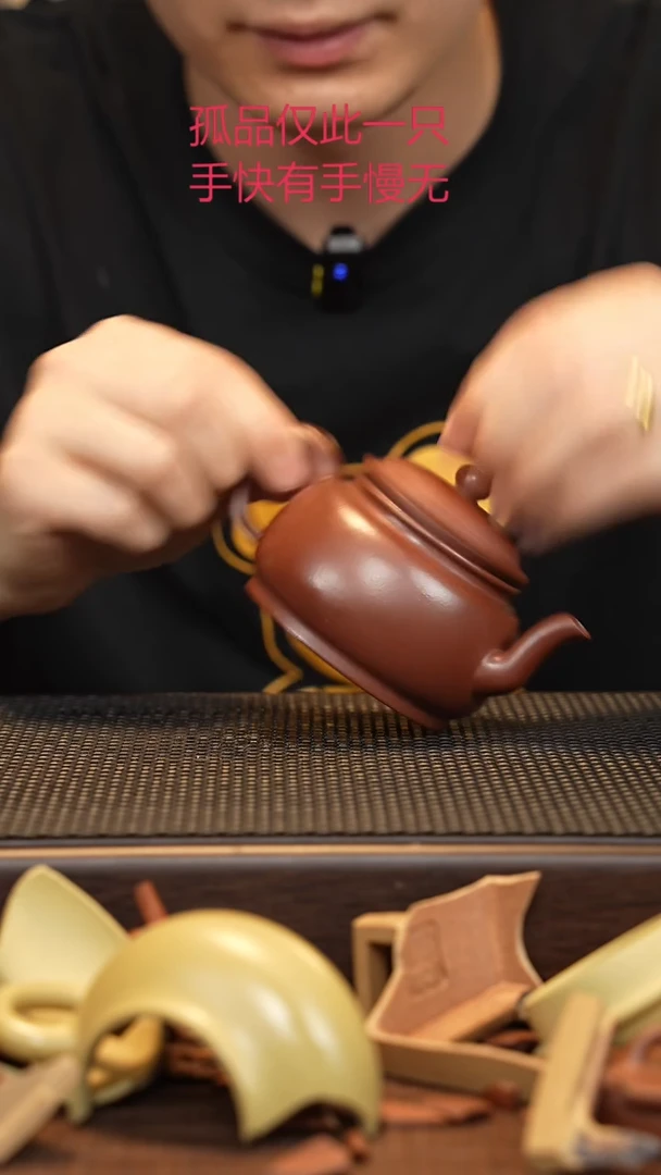 茶壶紫砂源头精品手工作品3089