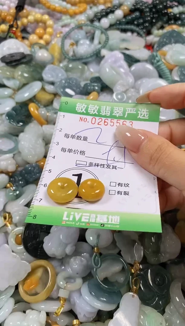 翡翠未镶嵌颈饰闪购0265563多样性发其一