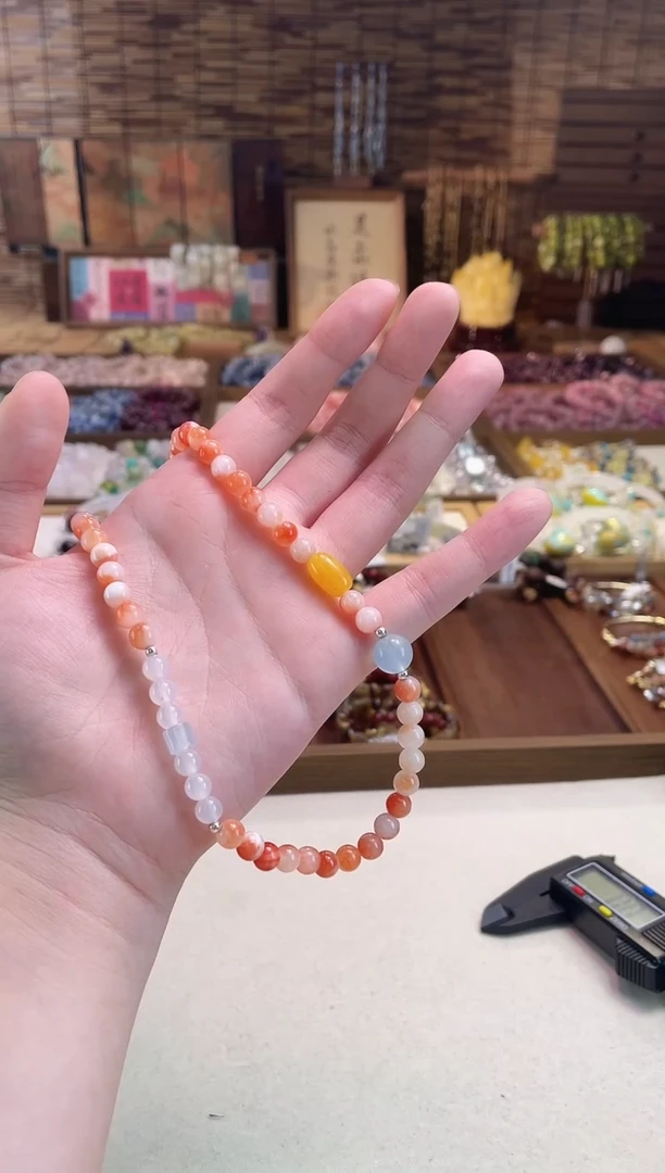 水晶手链合金CB3297