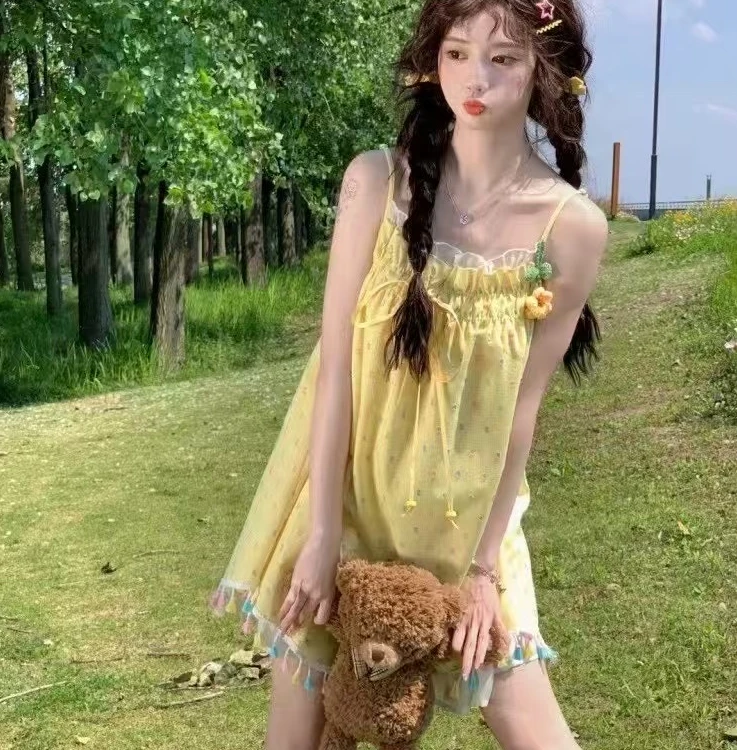 【直播专用链接无运险】夏季法式度假风连衣裙【非主图】拍下备注编码