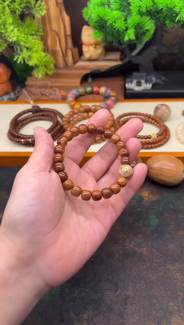 手串库克库克8*9老型香槟色大漆