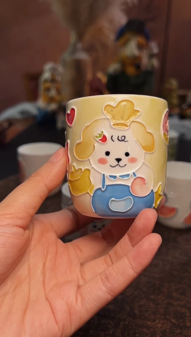 瓷片设计师款手工手作