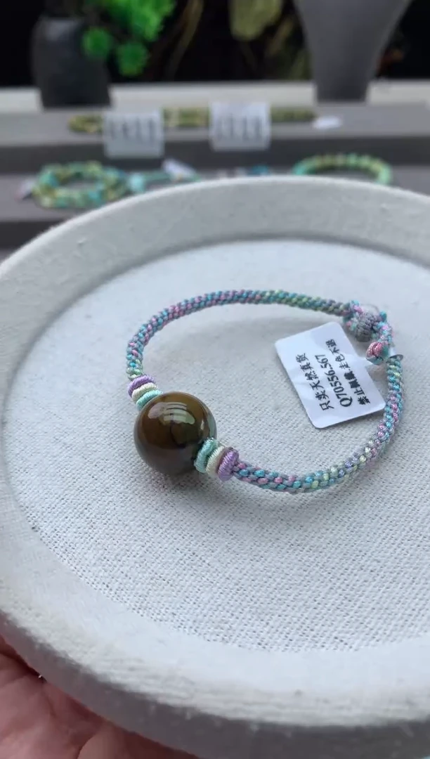 未镶嵌绿松石手串R37