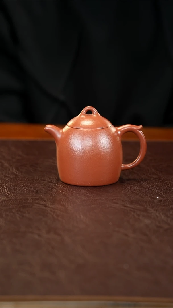 茶壶紫砂全手工 粗砂大红袍220cc