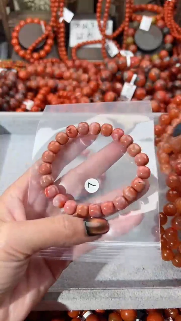 【闪购商品】南红玛瑙手串未镶嵌9