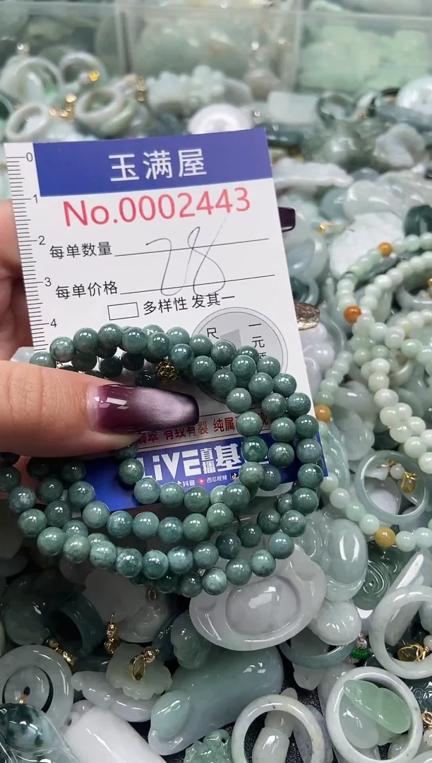 颈饰未镶嵌翡翠2443