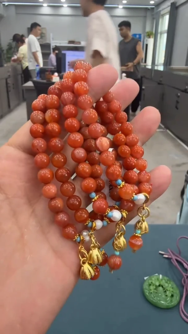 手串未镶嵌南红玛瑙-多样性拍一发一