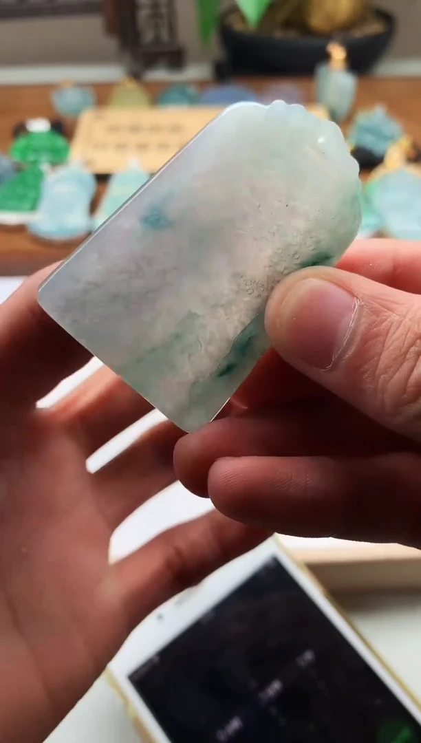 【闪购商品】定制翡翠未镶嵌4092毛货不退不换