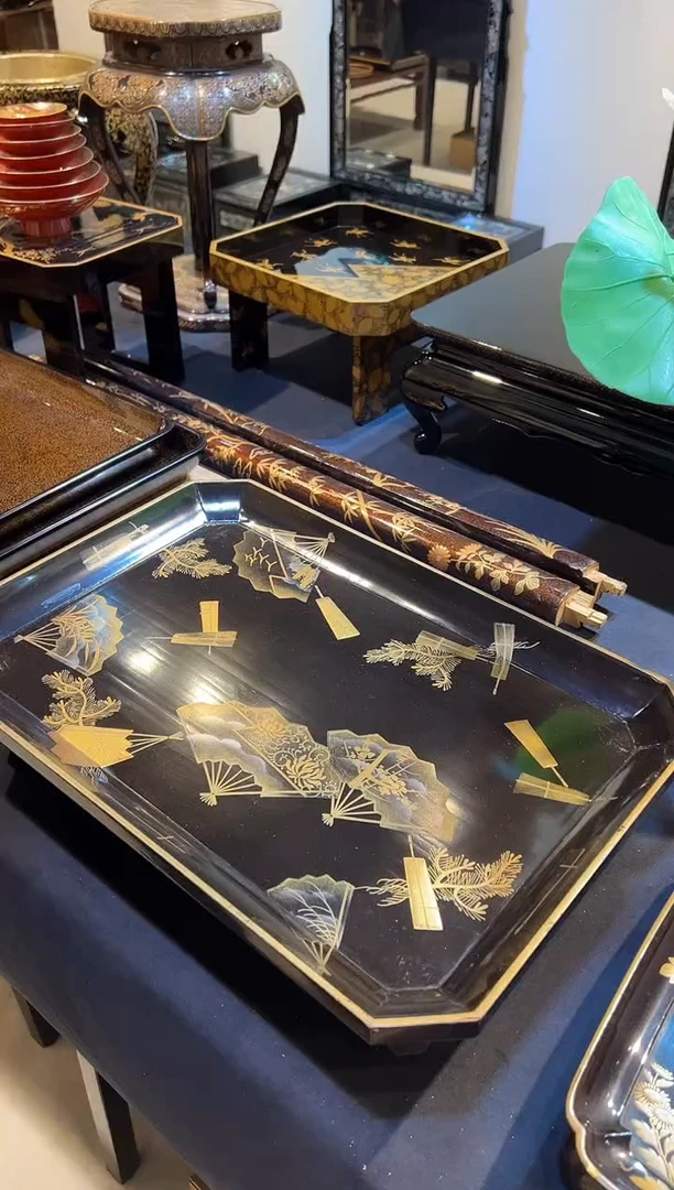 高肉金莳绘 茶台