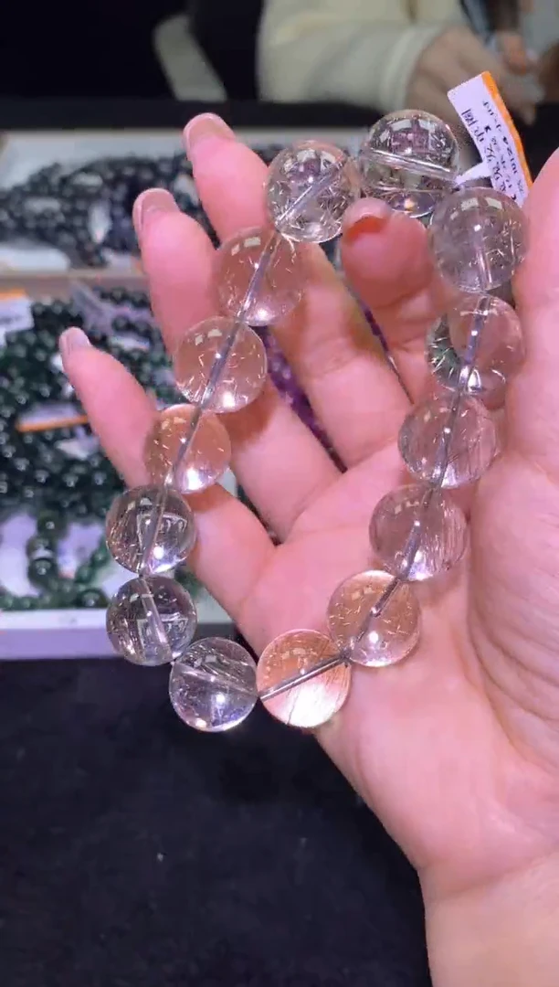 未镶嵌手链水晶魔鬼发单圈-A19-多样性发其一