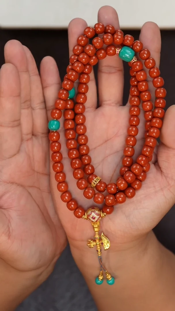 【闪购商品】南红玛瑙脖挂未镶嵌南红脖挂