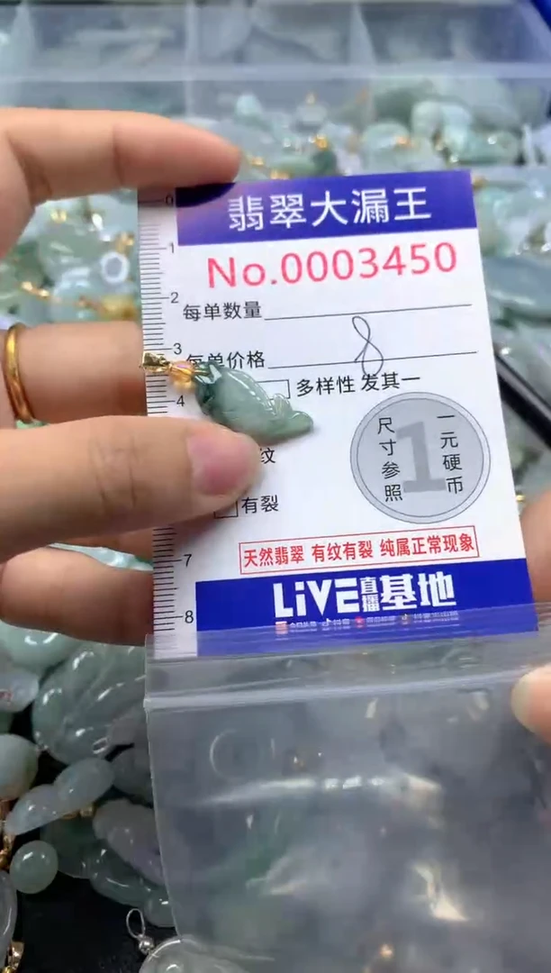 颈饰未镶嵌翡翠3450
