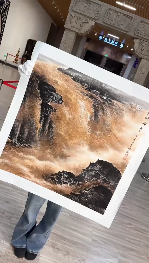 国画38赵隆轩艺术馆李庆兴老师作品