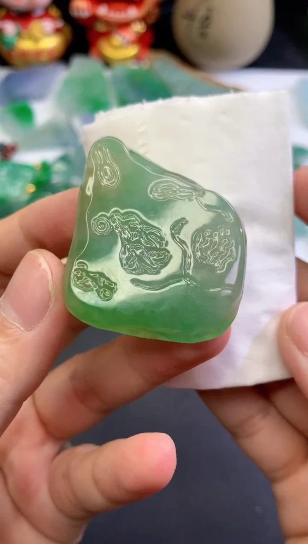 翡翠未镶嵌吊坠(不含链)541