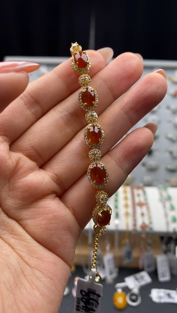 银S925镶嵌戒指翡翠奶*?天然A货翡翠