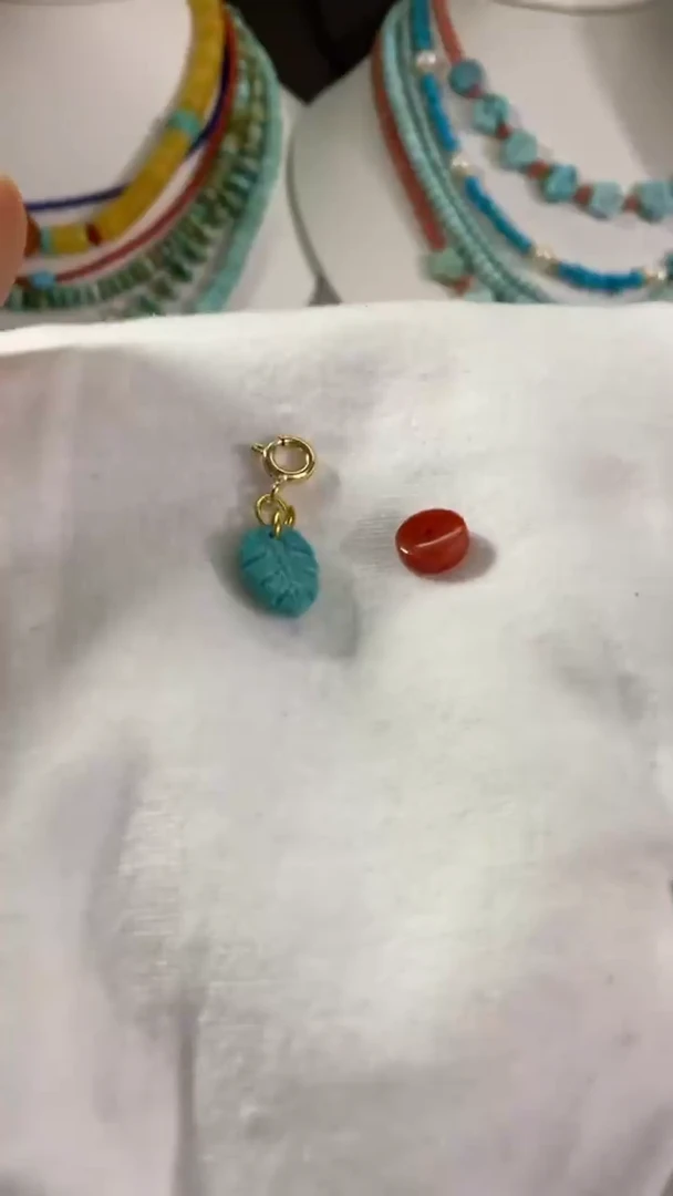 未镶嵌南红玛瑙珠宝奇石11*7.4mm