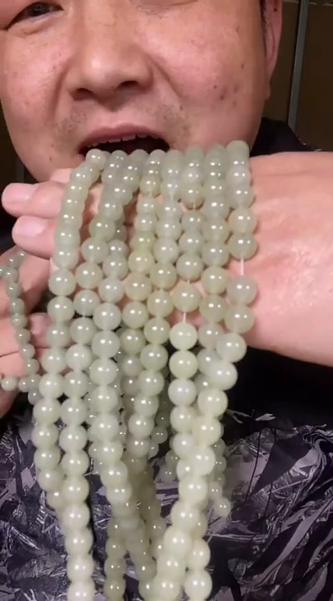 【闪购商品】石英质玉颈饰未镶嵌发一条 半成品自己穿