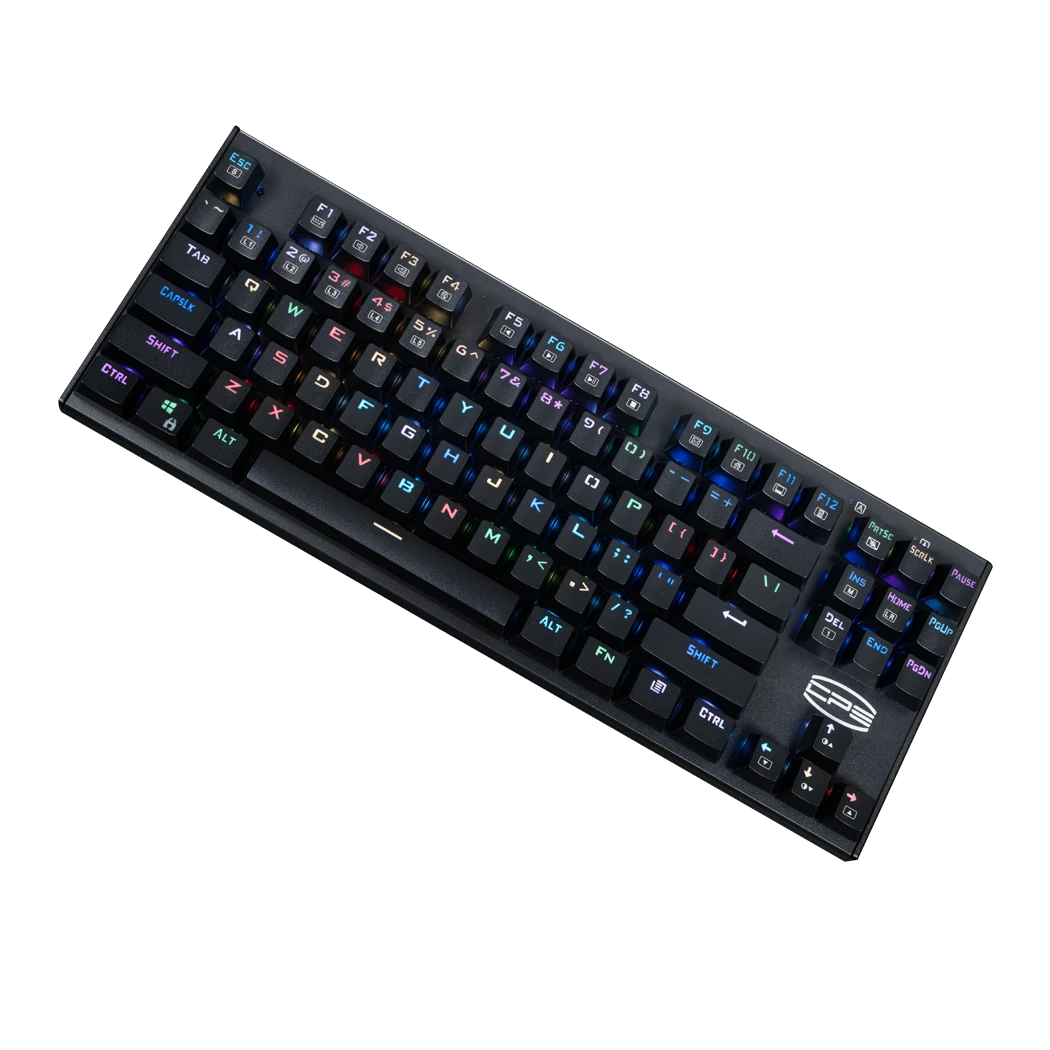 超频三pccooler ET8186机械键盘 适合多种场景，游戏办公有线