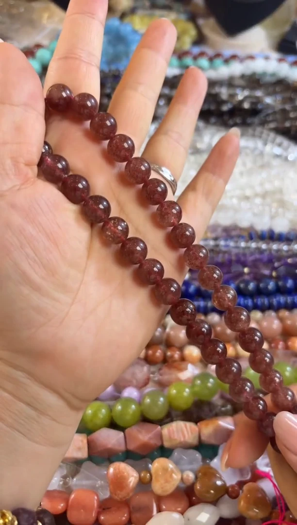 未镶嵌玛瑙/玉髓珠宝半成品车厘子草莓晶卡10