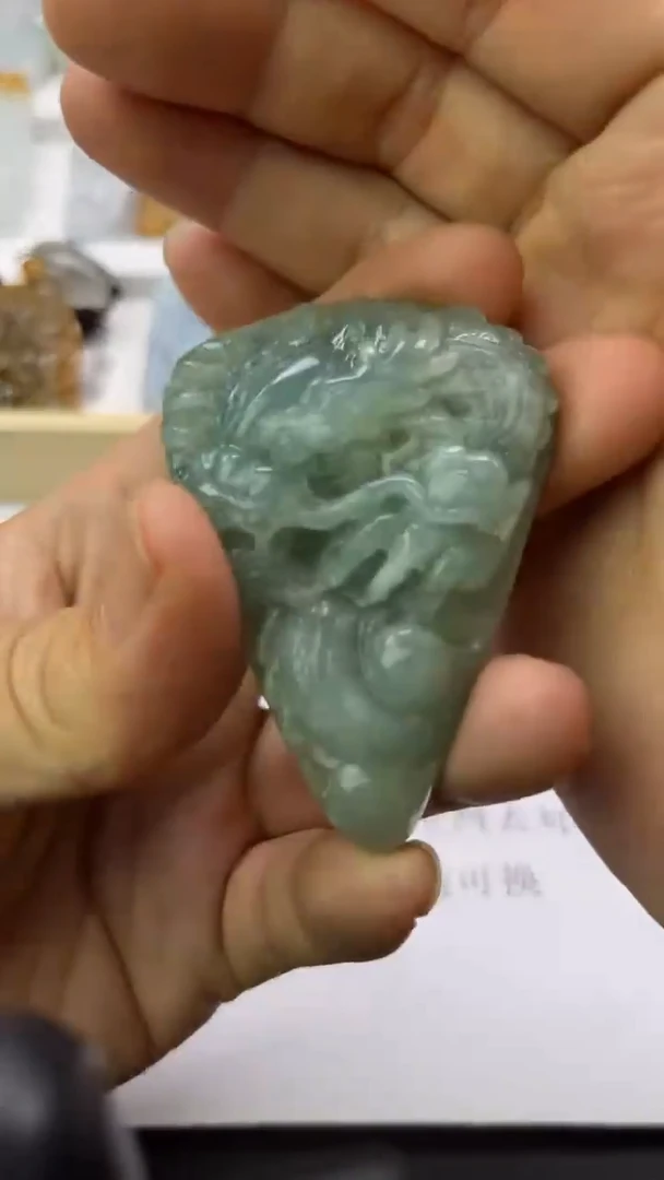 翡翠未镶嵌吊坠(不含链)天然翡翠