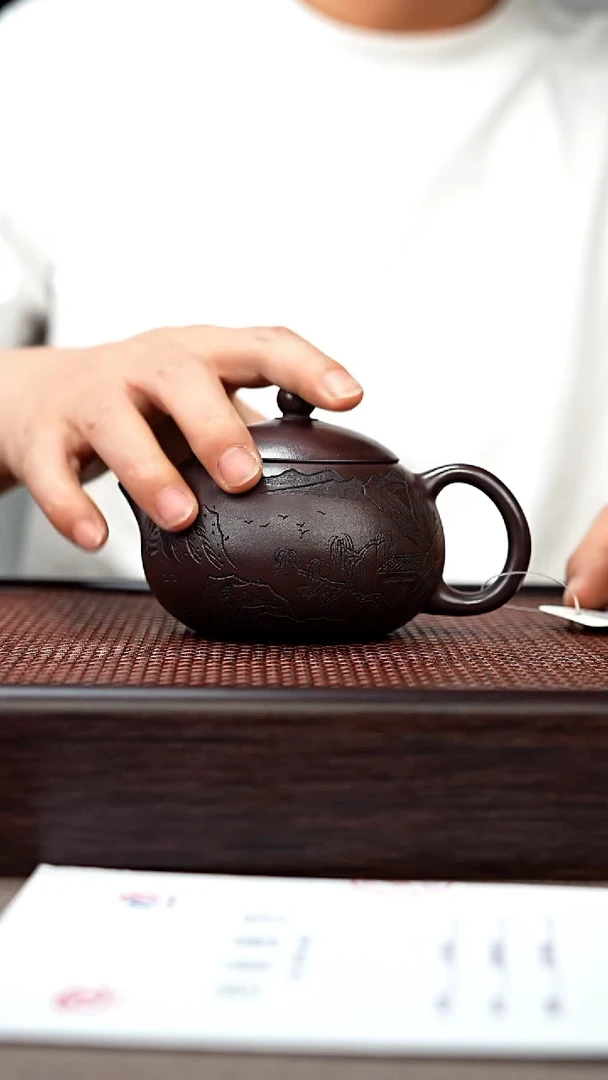 茶壶紫砂宜兴原矿手工紫砂壶
