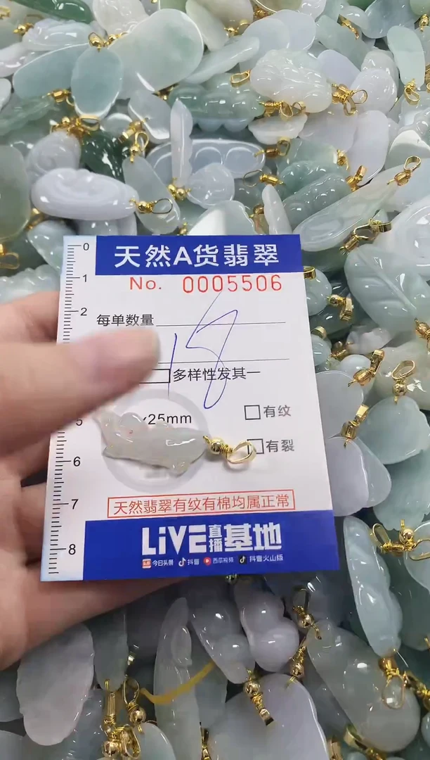 颈饰未镶嵌翡翠天然a货翡翠